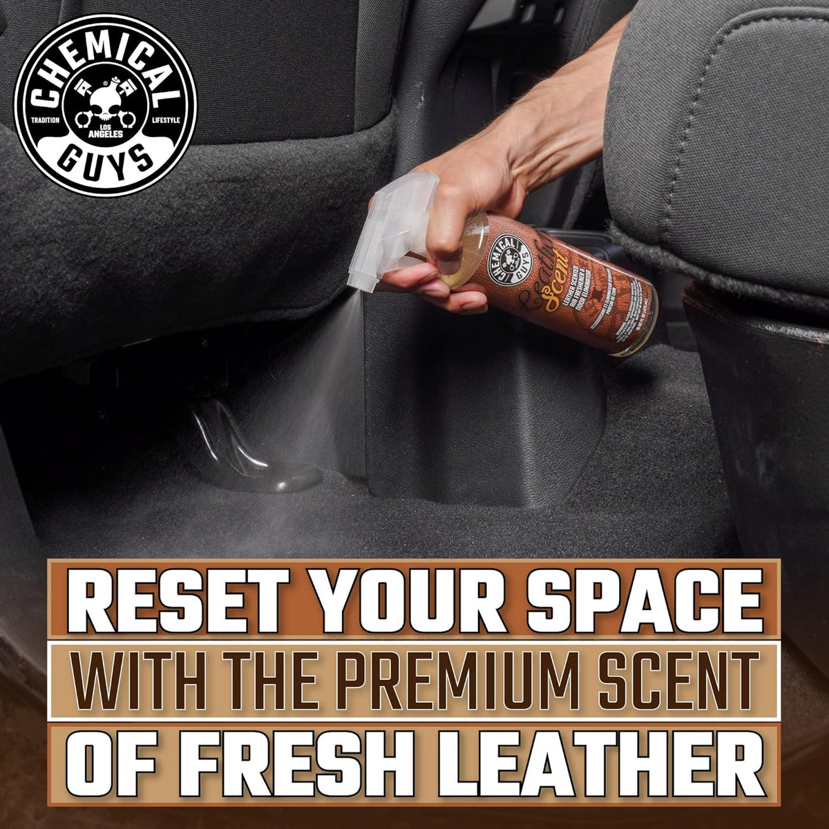 Chemical Guys AIR_301_04 New Car/Leather/Signature Scent Sample Kit, Great for Cars, Trucks, SUVs, RVs, Home, Office & More (4 fl oz - 3 Items)