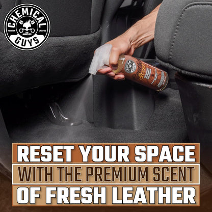 Chemical Guys AIR_301_04 New Car/Leather/Signature Scent Sample Kit, Great for Cars, Trucks, SUVs, RVs, Home, Office & More (4 fl oz - 3 Items)