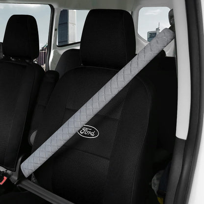 HighnessHwoo Extra Long Seatbelt Covers for Adults Kids Women & Men, Soft Car Seat Belt Strap Cushion for Sedan, SUV, Trucks, Shoulder Neck Chest Protector Pads, Auto Accessories, 1pc, Gray, 25.5in