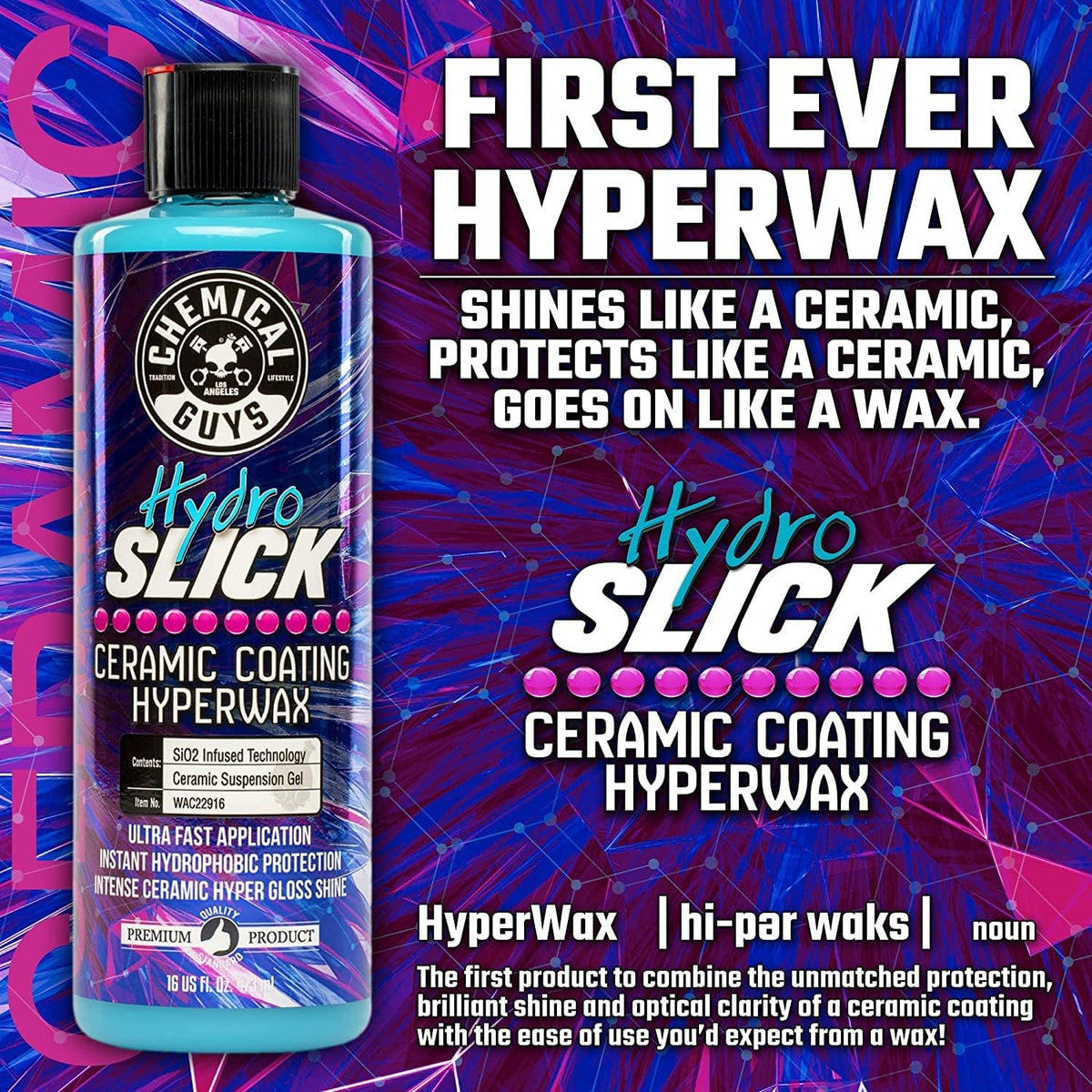Chemical Guys HOL363 16-Piece Arsenal Builder Ceramic Car Wash & Protection Kit with Big Mouth Max Release Foam Cannon, Bucket and (6) 16 oz Car Care Cleaning Chemicals (Works w/Pressure Washers)