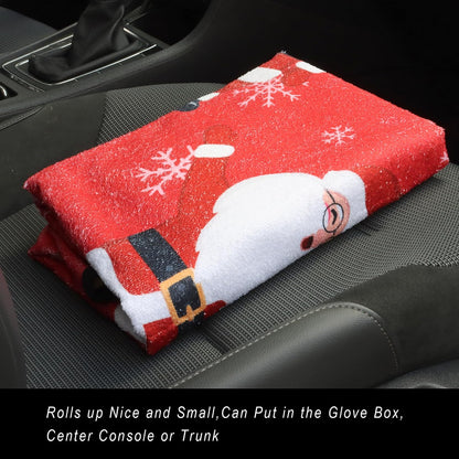 Car Seat Cover Protector Front Seats,for Gym Workout,Running,Swimming,Beach and Hiking,Waterproof Sweat Towel Bucket Seat Covers for Cars SUV Trucks (Black, 1Pcs)