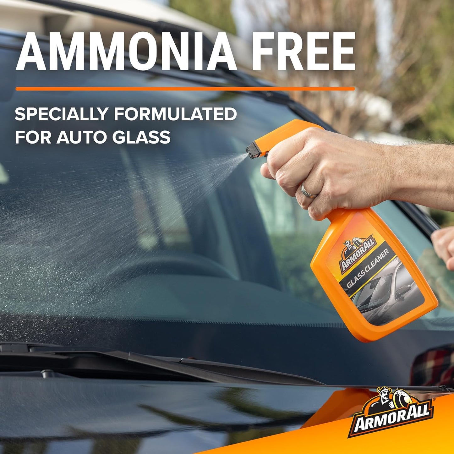 Armor All Liquid Auto Glass Cleaner, Glass Cleaners for Cars, Trucks, 22 Fl Oz Each
