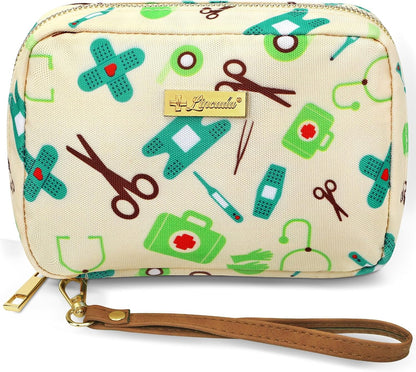 Portable Travel First Aid Kit for Kids and Adults, 143 Pieces All-Purpose Emergency First Aid Kit for Home, Car, Diaper Bag, Survival, Camping, Hiking, and More