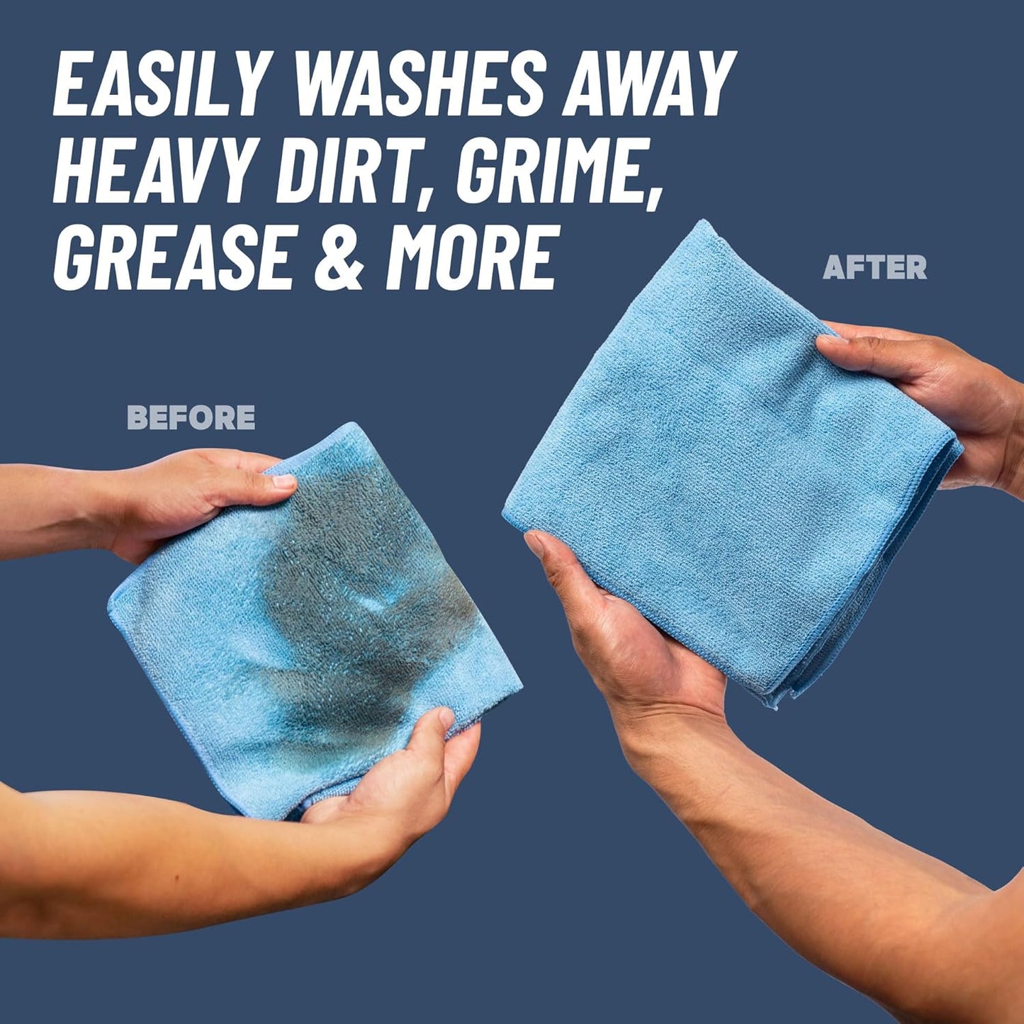 Chemical Guys Microfiber Cleaning Cloth and Car Wash Towel Detergent - Concentrated Cleaner for Towels, Microfiber Cloths, and Pads - Removes Dirt, Wax, Grease, Stains, Orange Scent - 16 oz