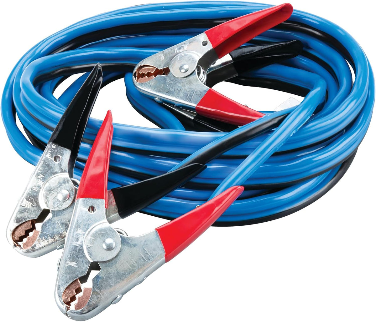 Performance Tool W1675 10ft 4GA Lighted Jumper Cables - Tangle-Free, Heavy Duty Clamps, Suitable for Trucks, SUVs, and Other Large Vehicles