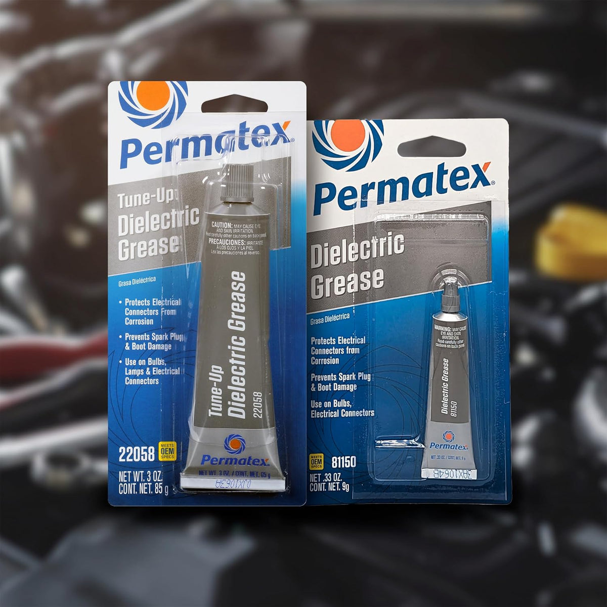 Permatex 22058 Dielectric Tune-Up Grease, 3oz. - High Performance Dielectric Grease Used to Protect Terminals, Spark Plugs, Wiring and Other Electrical Connections Against Salt, Dirt, and Corrosion