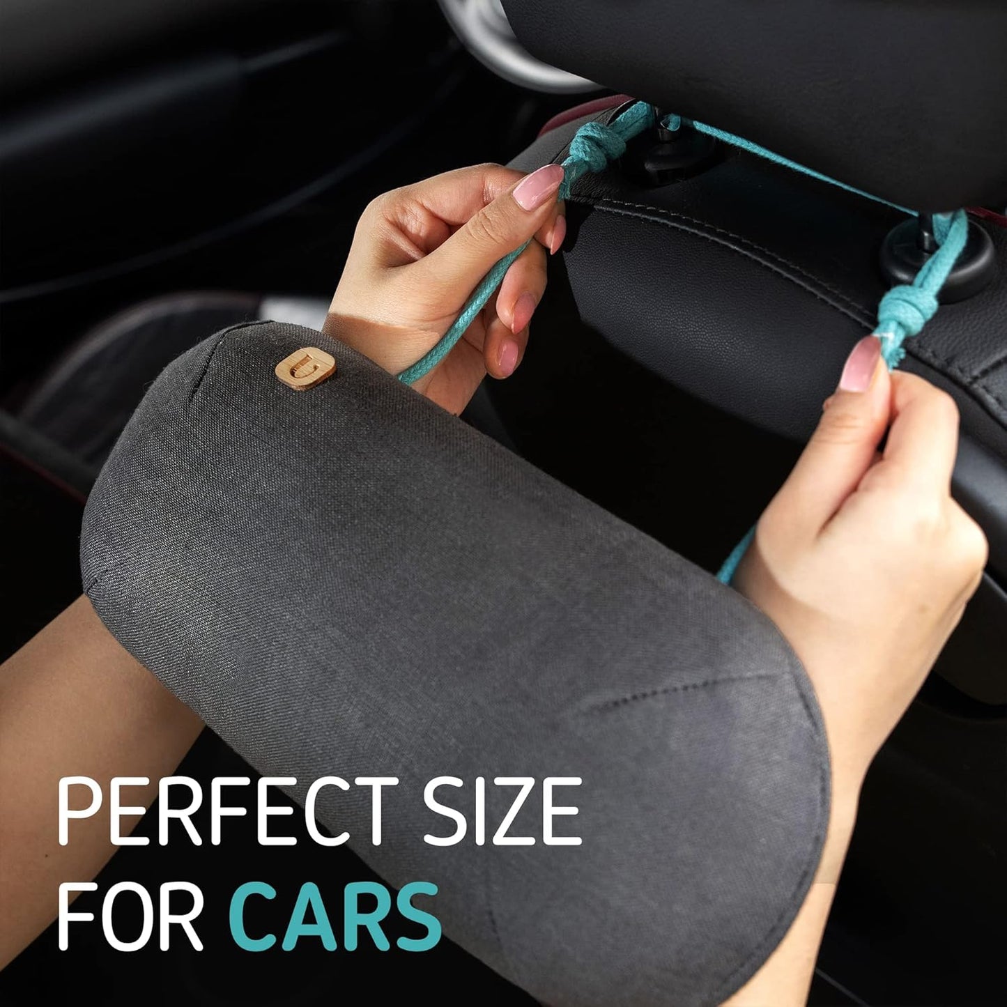 PURGGO Car Air Freshener - Lasts 365+ Days No Chemicals 100% Activated Bamboo Charcoal Fragrance-Free Deodorizer, Natural Auto Odor Eliminator, Purifier, Neutralizer, Absorb Smoke Smell