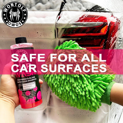 Wontolf Clay Bar Kit, Complete Clay Bars Auto Detailing Clay Luber Lubricant Car Wash Kit, Premium Grade 4 Clay Bars, Lubricant Tablets 10 Pack, Car Detailing Kit for Detailing Cleaning