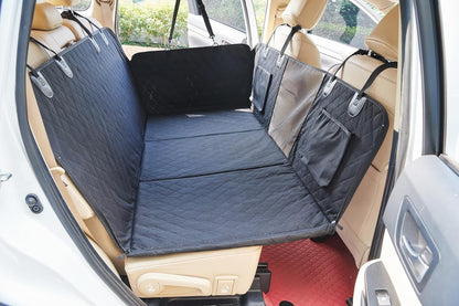 petalage Bench Dog Car Seat Cover for Back Seat Waterproof Seat Covers Durable Scratch Proof Nonslip, Protector for Pet Fur & Mud Washable Backseat Cover for Cars Armrest Compatible