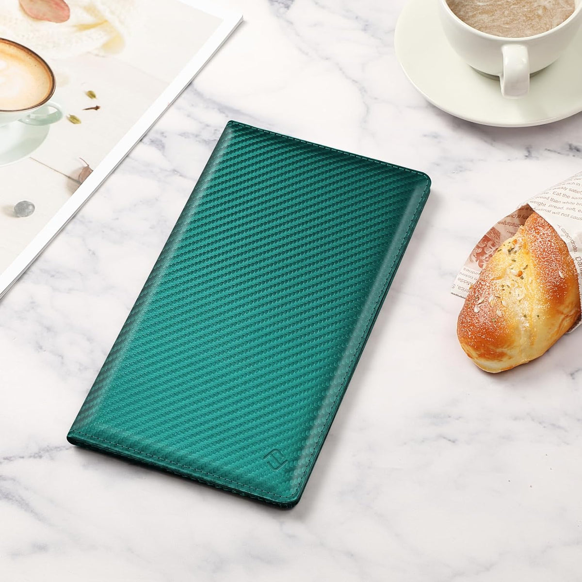 FINPAC Car Registration and Insurance Card Holder, Vehicle Glove Box Card Organizer Wallet Automobile Accessories for License