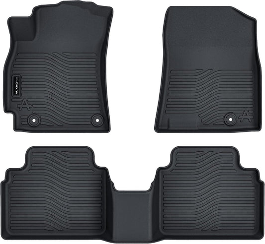 Auxko All Weather Floor Mats Fit for Kia Sportage Hybrid 2023 2024 2025 2026 TPE Rubber Liners Accessories All Season Guard Odorless Floor Mats