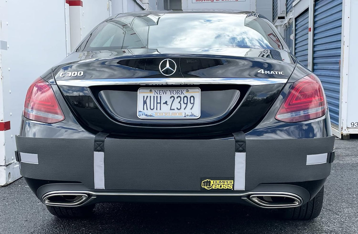 Bumper Guard - New & Upgraded Rear Bumper Protector for Cars and SUVs (76” Wide x 8” Tall)