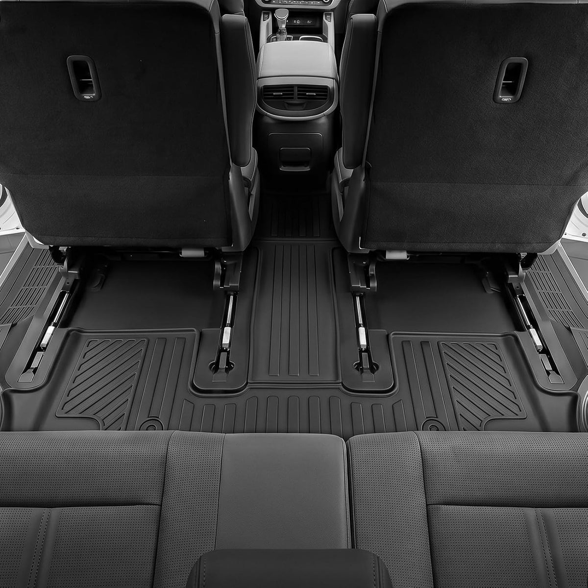 Auxko All Weather Floor Mat & Cargo Mat Fit for 2026 2025 2024 2023 2022 Hyundai Tucson Hybrid(Not PHEV) TPE Liner Tucson Accessory Set All Season Odorless Anti-Slip Floor Liner