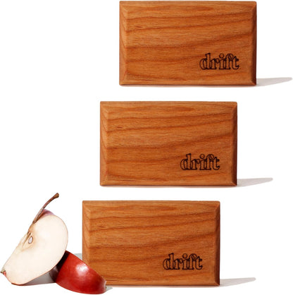 Drift Car Air Freshener - The Original Wood Air Freshener - Car Odor Eliminator - Long Lasting Scent - Metal Clip - Essential Oils - Clean Ingredients - Variety 3 Pack Refill - NO CLIP INCLUDED