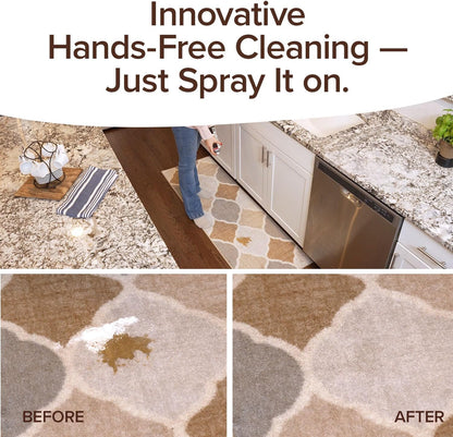 Bull Shot Carpet Spot & Stain Remover, AS SEEN ON TV, Made In USA, Just Point & Spray, Stain-Lifting Foam-Action, Coffee, Soda, Wine, Grease, New & Old Stains & More