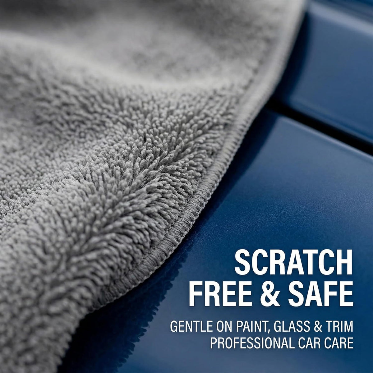 2 Pack Professional Large Microfiber Car Drying Towels (31" x 24"), Scratch Free, Lint Free, Highly Absorbent Quick Drying Towel Cloth for Cars, SUVs, RVs, Trucks Boats, Car Detailing