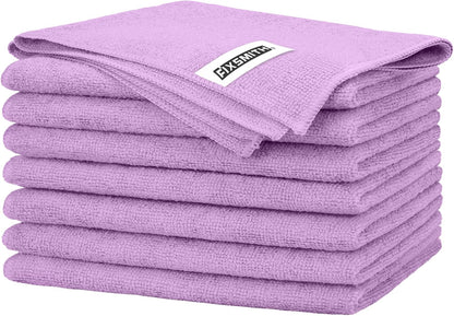 FIXSMITH Microfiber Cleaning Cloth - Pack of 50, Microfiber Towels for Cars 16 x 12 in, Highly Absorbent Cleaning Rags, Lint-Free, Streak-Free Cleaning Cloths for Car Kitchen Home Office