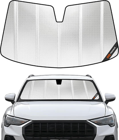 Pigenius Windshield Sunshade for Audi Q5/SQ5 2018-2025, Q5 Sportback/SQ5 Sportback 2021-2025, Q5 PHEV 2020-2025 - AstraGuard