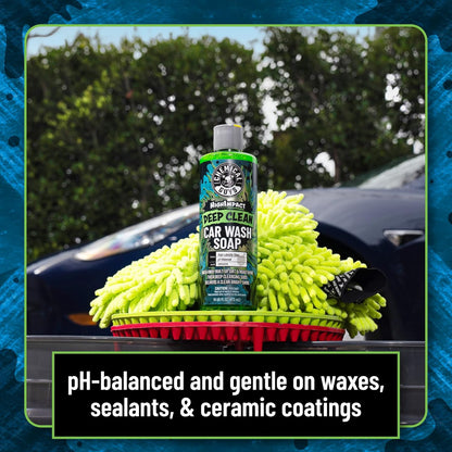 Chemical Guys High Impact Car Wash Soap, Deep Cleaning Vehicle Shampoo With Thick High Lubricity Suds, For Paint, Clear Coat, Wheels, and Exterior Surfaces - 64 Fl Oz