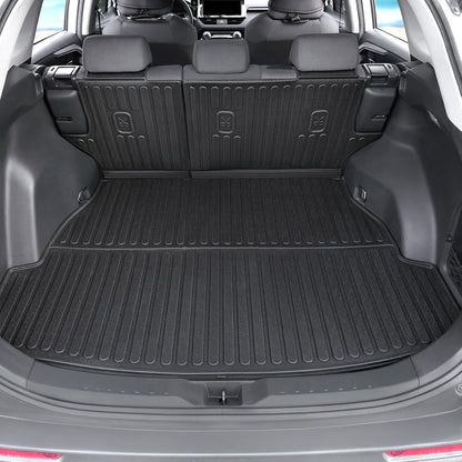 Floor Mats for Toyota Sienna 2021-2026, All Weather Floor Mats Lower Trunk Cargo Liner Accessories, Full Coverage Set (Fit 8-Seat with Spare Tire)