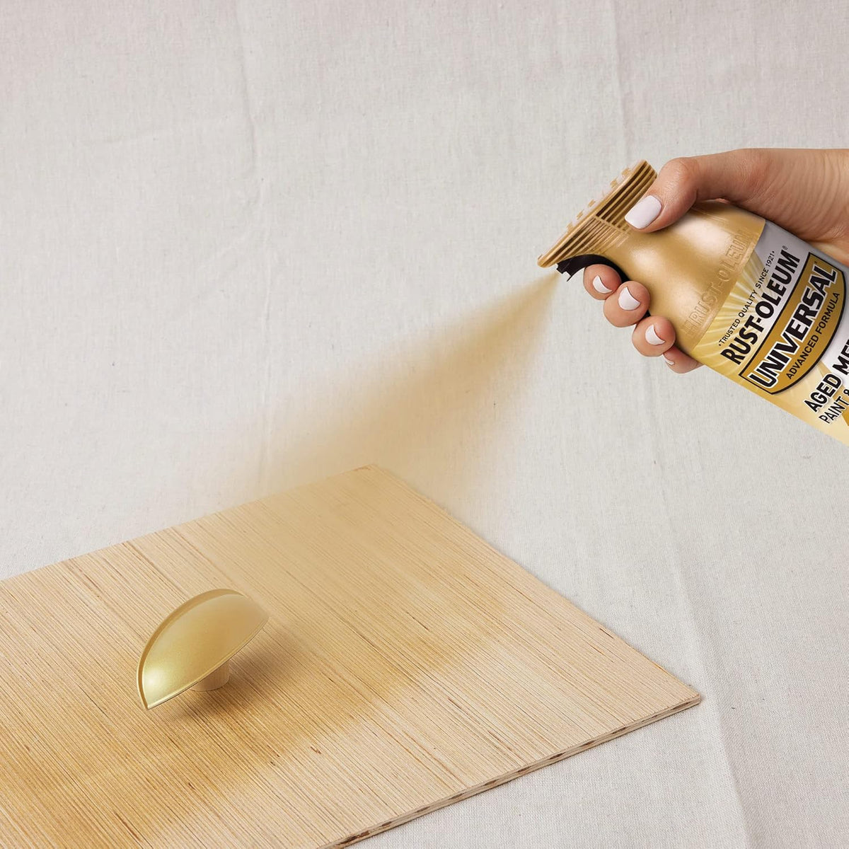 Rust-Oleum 302151 Universal All Surface Clear Topcoat Spray, 11 oz, Dead Flat Clear - Colors A