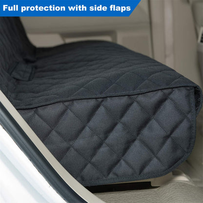 VIEWPETS Bench Car Seat Cover Protector - Waterproof, Heavy-Duty and Nonslip Pet Car Seat Cover for Dogs with Universal Size Fits for Vehicles, Trucks & SUVs