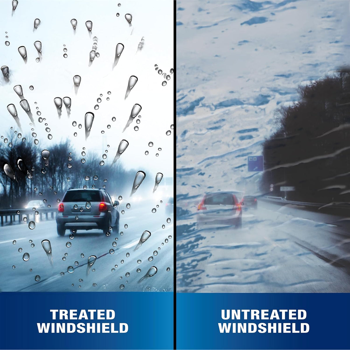 Rain-X 810363 Repellency Water Repellent Wiper Blades, 22" Windshield Wipers (Pack of 2), All Weather Streak-Free for Enhanced Visibility w/Water Repellency Formula [Amazon Exclusive] - Colors A