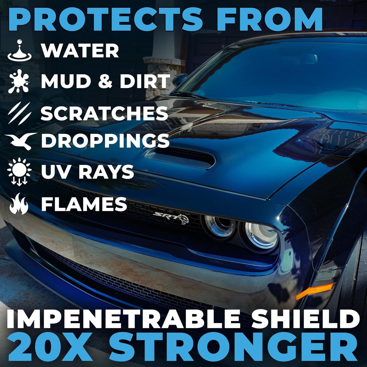 Flowgenix™ Waterless Car Wash Spray - Grand Finale - Motorcycle Cleaner & Car Wax Polish (8 oz) - Ceramic Coating - Incl. 2 Microfiber Towels - Quick Detailer Spray to Make Your Vehicle Shine