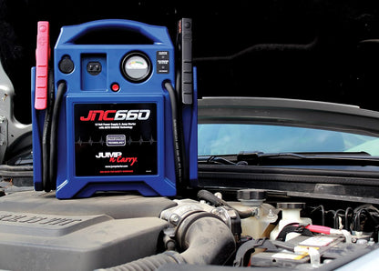 Clore Automotive Jump-N-Carry JNC660 1700 Peak Amp 12 Volt Jump Starter , Blue