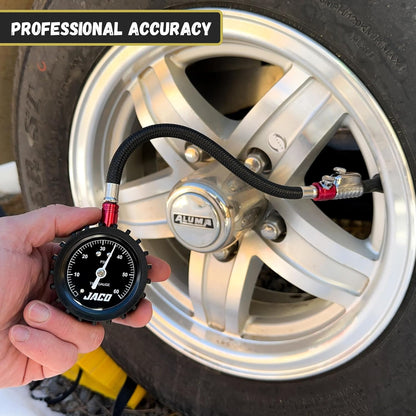 JACO ElitePro-X Tire Pressure Gauge with Lightning Chuck (100 PSI)