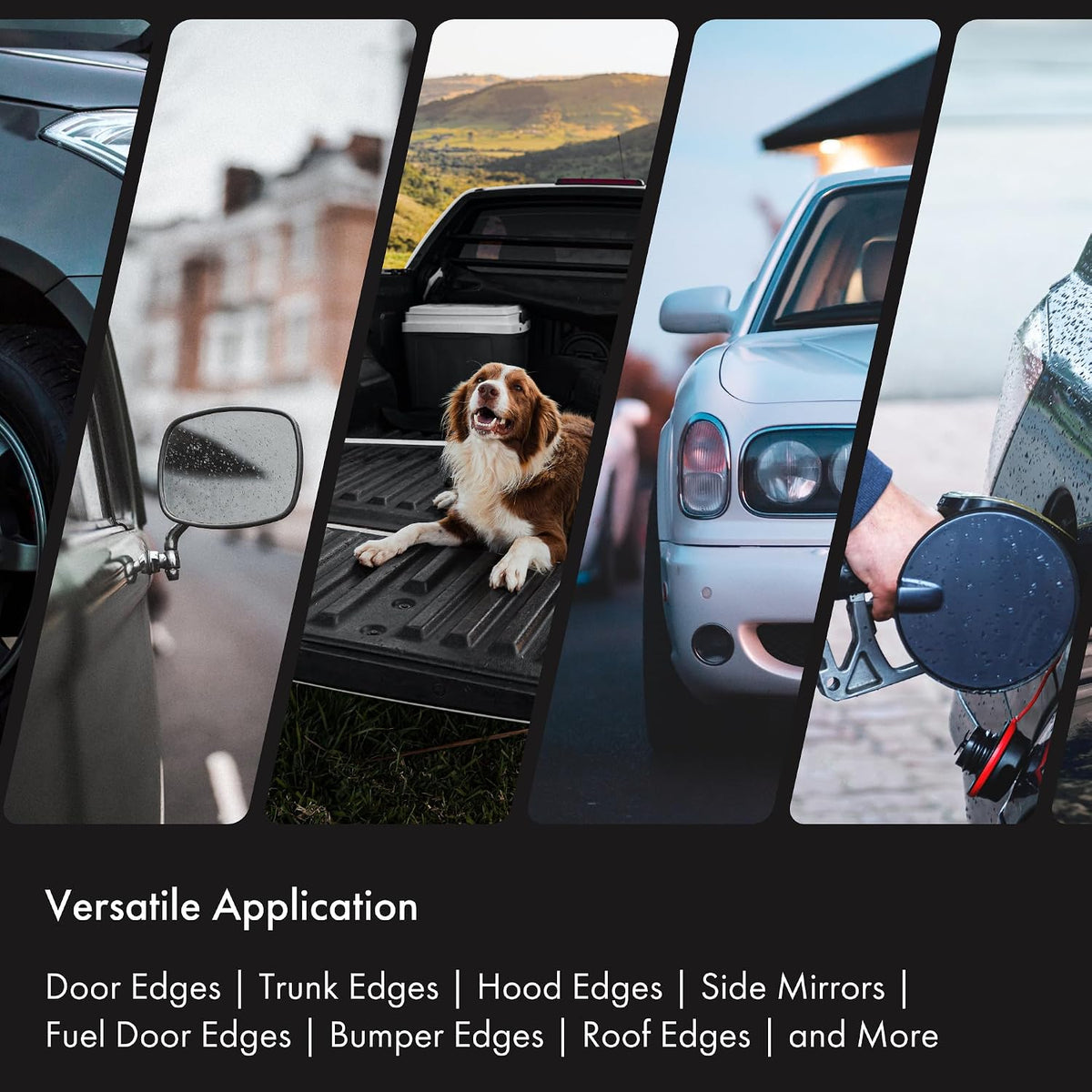 XPEL Door Edge Guard Protection Film Roll, 3/8" x 100' - Car or Truck Doors, Protective Barrier Against Minor Scratches, Paint Chips, Door Edge Impact, and Dings - Prevents Damage and Possible Rust