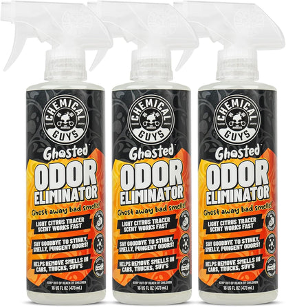 Chemical Guys SPI23216 Ghosted Complete Interior Vehicle Odor Eliminator, Great for Cars, Trucks, SUVs, RVs, Home, Office & More, 16 fl oz