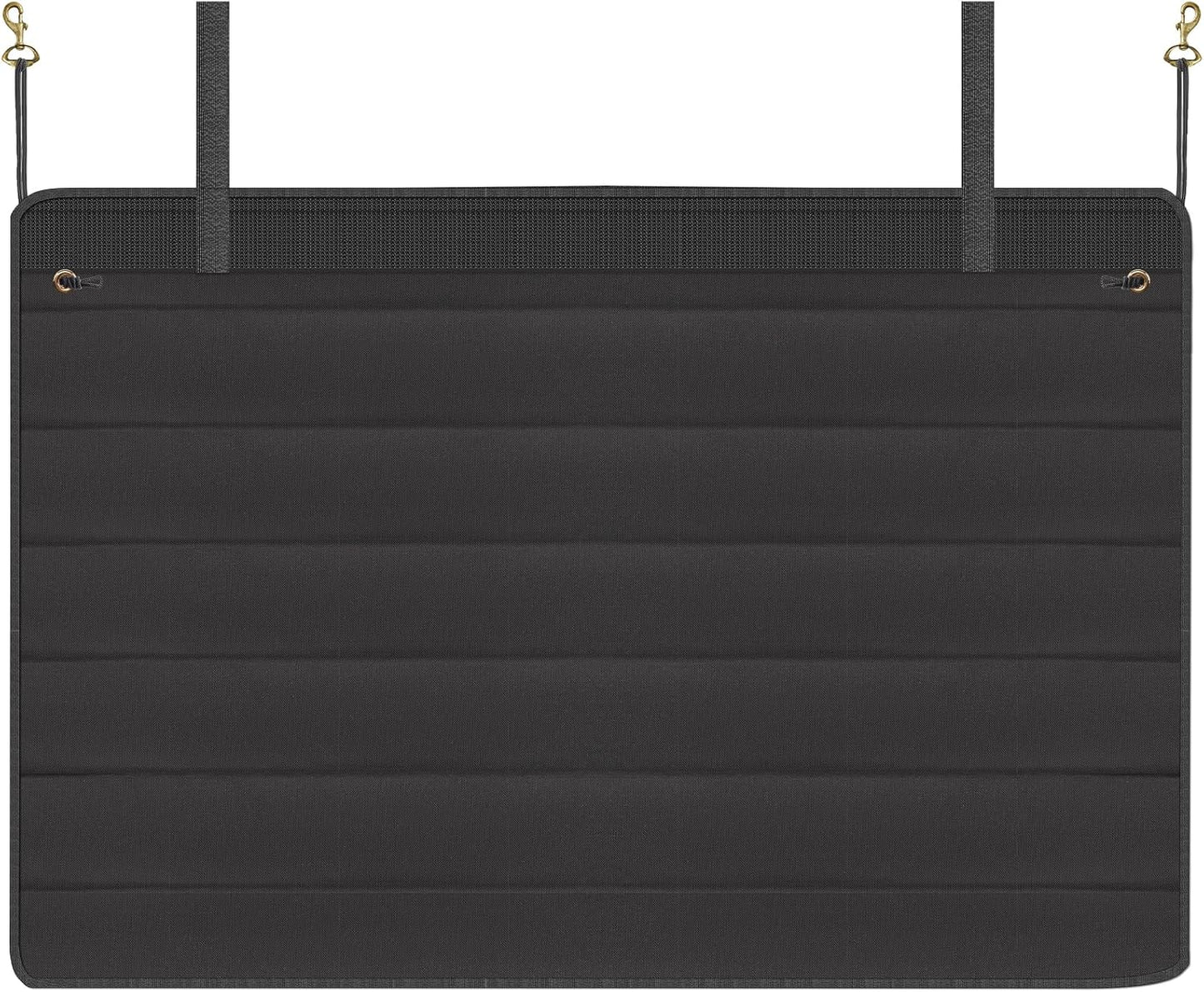 Large 38"x25" Rear Bumper Guard for Cars, Foldable Trunk Mat Protector - Universal Scratch Protection for SUV, Truck, Van During Loading and Unloading & Dog Entry