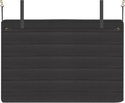 Large 38"x25" Rear Bumper Guard for Cars, Foldable Trunk Mat Protector - Universal Scratch Protection for SUV, Truck, Van During Loading and Unloading & Dog Entry