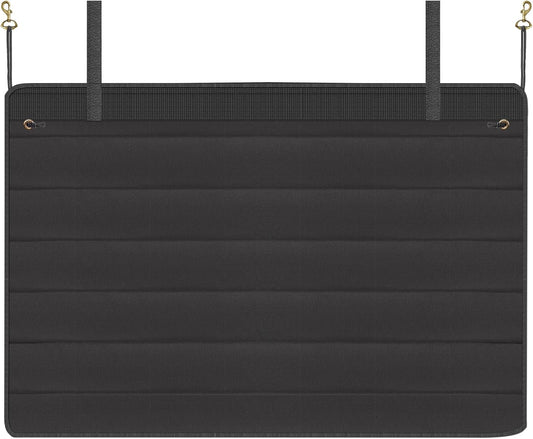 Large 38"x25" Rear Bumper Guard for Cars, Foldable Trunk Mat Protector - Universal Scratch Protection for SUV, Truck, Van During Loading and Unloading & Dog Entry