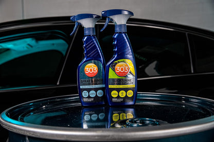 303 Products Spray & Rinse Ceramic Sealant – Quick Ceramic Coating – Water-Activated SiO2 Formula – 6 Months of Protection – Water Repellent Ceramic Spray – Easy to Use – 16 Oz (Pack of 1) (30262)