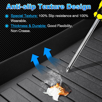 Rav4 Cargo Liner - Trunk Mat for Toyota RAV4 2019-2024 2025, All Weather Cargo Mat for rav4 Accessories, Heavy Duty (Fit for All Models)