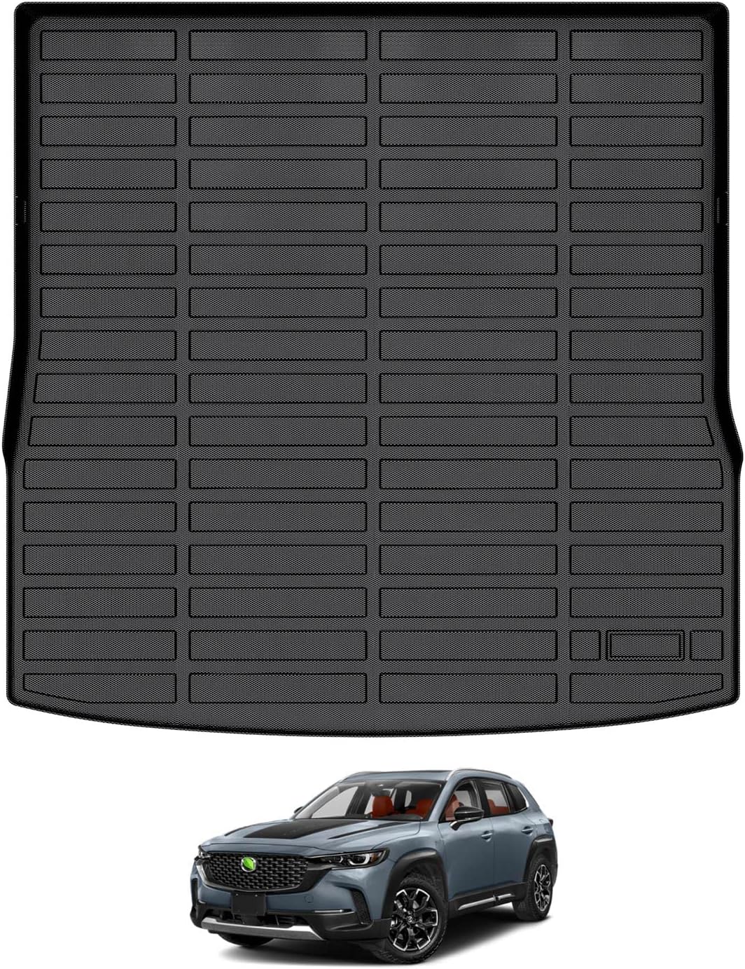 Rav4 Cargo Liner - Trunk Mat for Toyota RAV4 2019-2024 2025, All Weather Cargo Mat for rav4 Accessories, Heavy Duty (Fit for All Models)