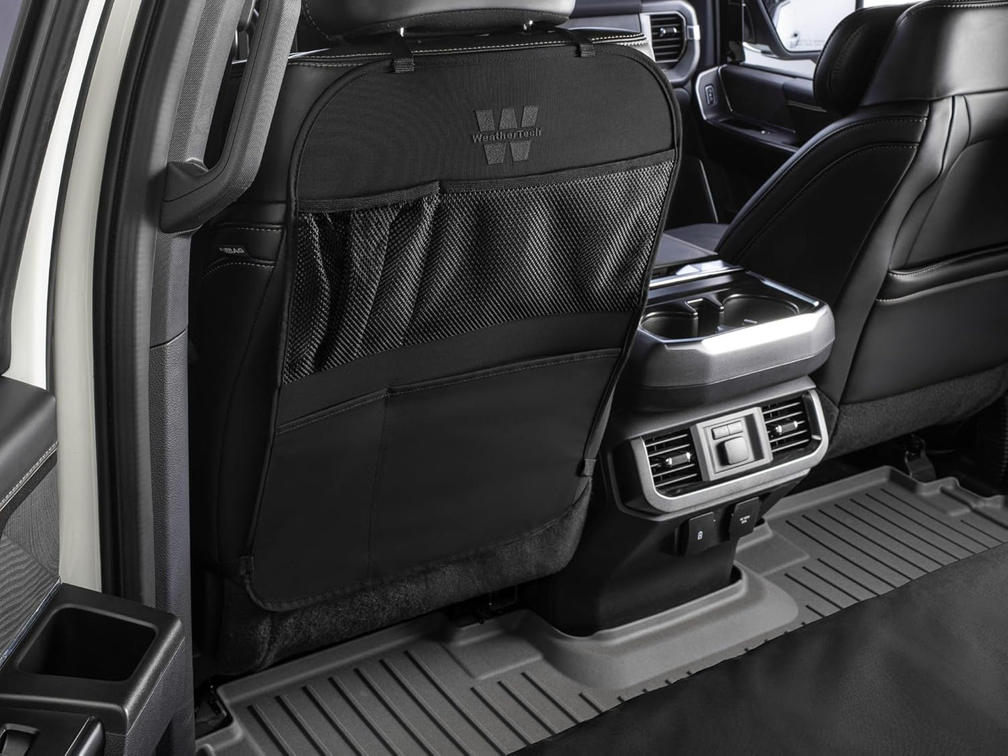 WeatherTech Seat Back Protector - Universal Kick Mat and Organizer for The Back of Your Seat - Black