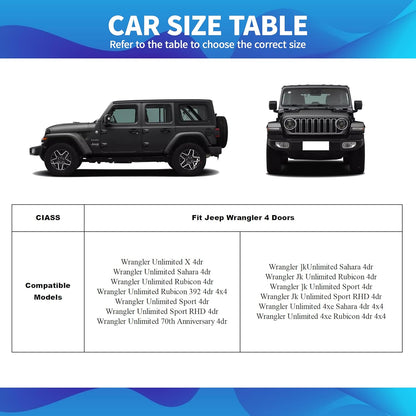 Full Car Covers for Sedan, Car Cover Waterproof All Weather Windproof Dustproof UV Protection Scratch Resistant Indoor Outdoor Univers