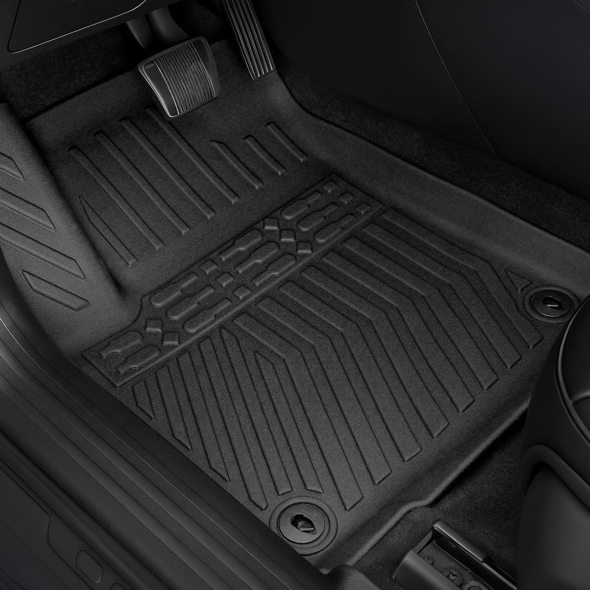 Floor Mats for Jeep Cherokee 2019-2023, All Weather Floor Mats Trunk Cargo Liner with Backrest Protectors and Door Sill Guards Accessories, Full Coverage Set