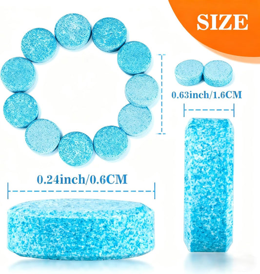 200pcs Car Windshield Washer Tablets - Washer Fluid Tablets Glass Cleaner Concentrate Car Windshield Wiper Fluid Cleaner Automotive Glass Cleaner