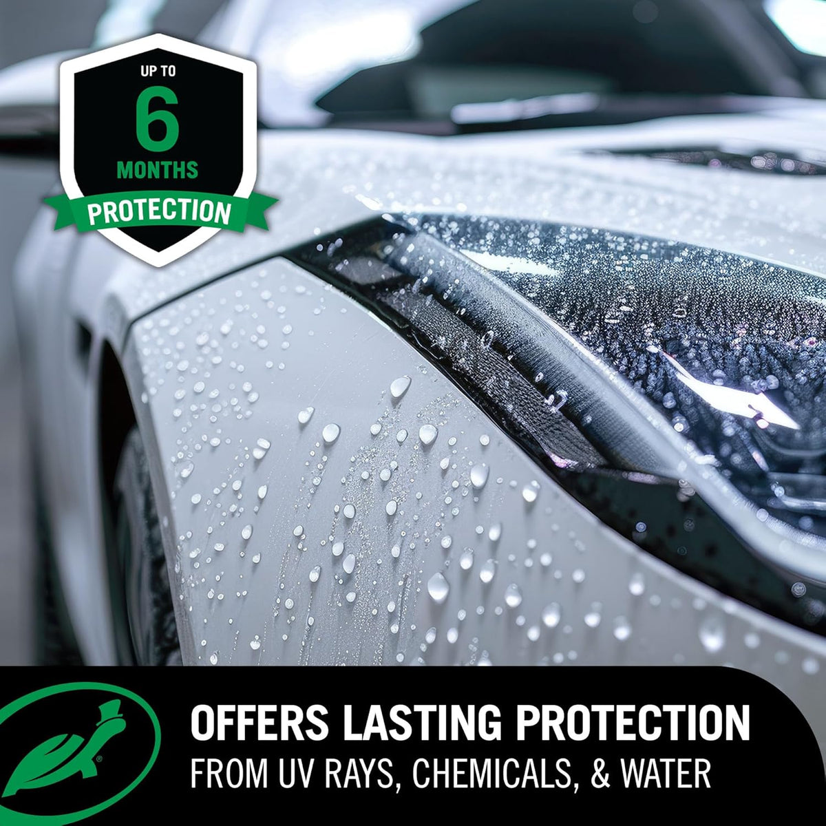 Turtle Wax ICE Seal N Shine, Car Wax Sealant, High Gloss Shine, Insane Water Beading and Durable Paint Protection, Carnauba Wax Infused, For Paint, Wheels, Glass, Plastics and More, 16oz (Pack of 1)
