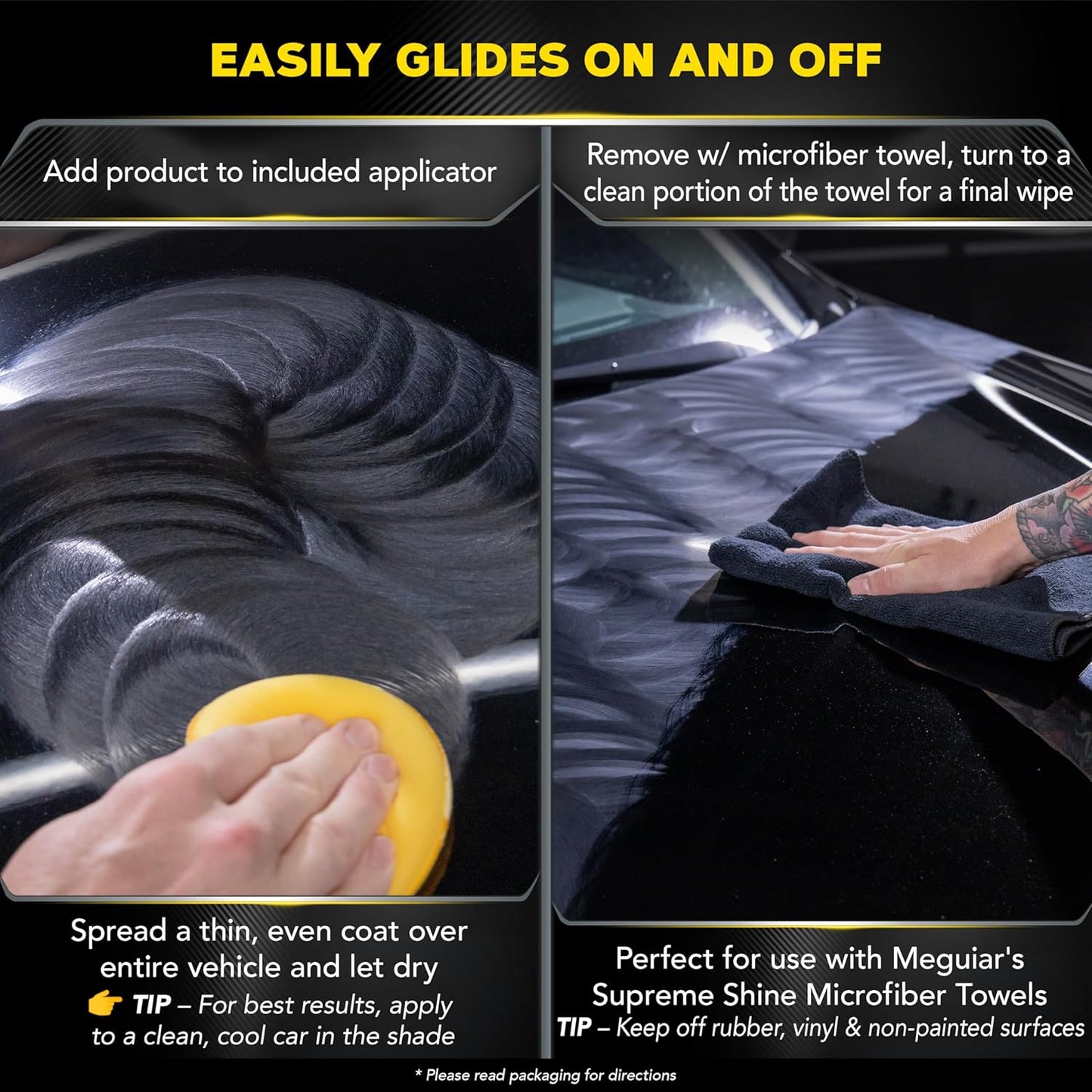 Meguiar’s Gold Class Carnauba Plus Premium Paste Wax, Car Wax Paste For Diy Drivers & Detailers, Car Wax With Carnauba + Polymer Protection For Deep Gloss, Clear Coats On Cars, Trucks & Suvs -11 Oz