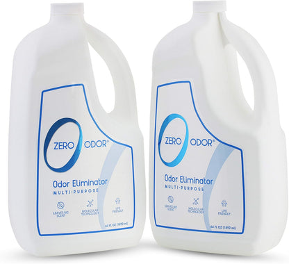 Zero Odor Multi-Purpose Odor Eliminator - Eliminate Air & Surface Odor – Patented Technology Best for Bathroom, Kitchen, Fabric, Closet- Smell Great Again, 8oz (Over 1000 Sprays)