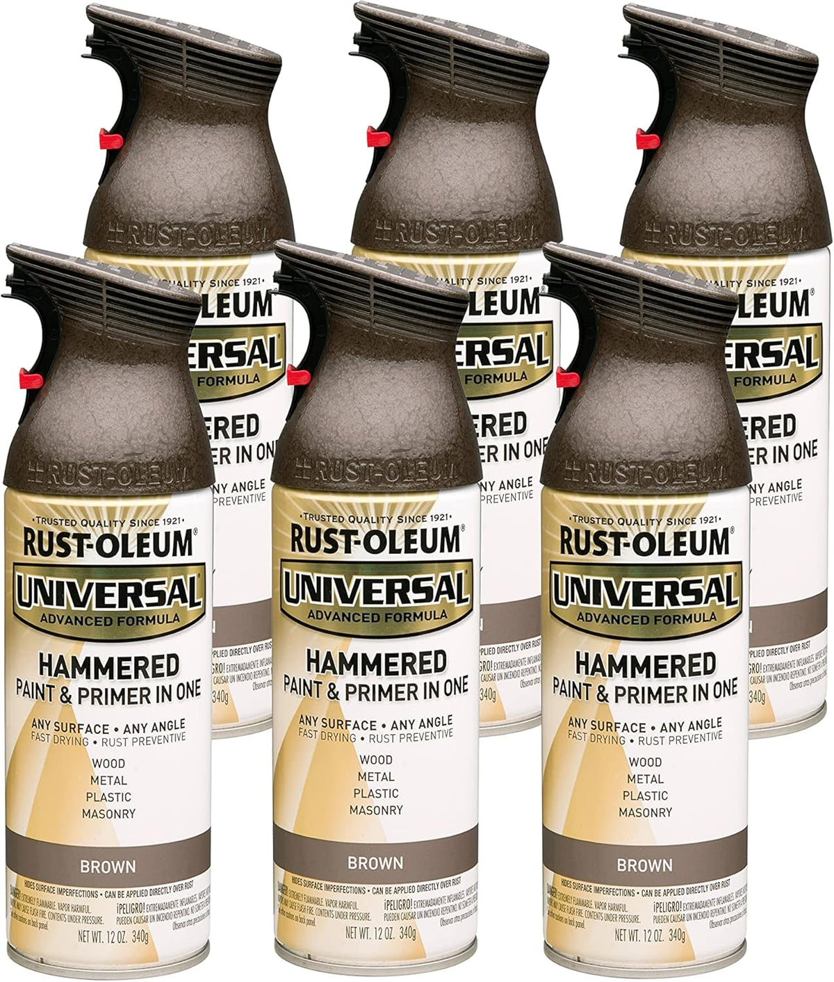 Rust-Oleum 302151 Universal All Surface Clear Topcoat Spray, 11 oz, Dead Flat Clear - Colors B