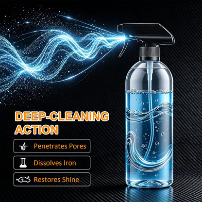 Iron Eraser Rust Remover Spray, 2026 New Professional Automotive Surface Metal Cleaner for Car Wheels and Paint, Fast Acting Rust and Brake Dust Remover (1 pcs, 4 Fl Oz)