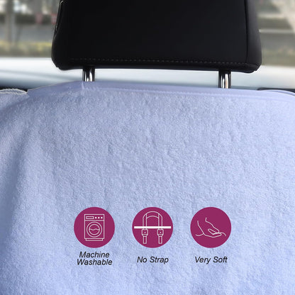 Car Seat Cover Protector Front Seats,for Gym Workout,Running,Swimming,Beach and Hiking,Waterproof Sweat Towel Bucket Seat Covers for Cars SUV Trucks (Black, 1Pcs)