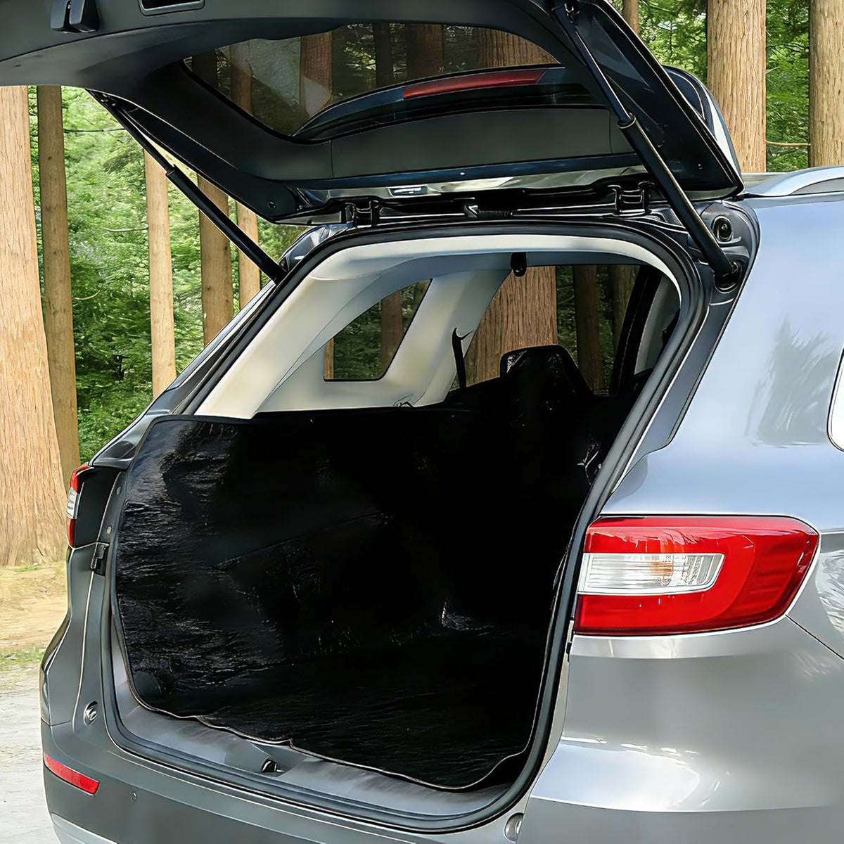 Cargo Mat Liner - Universal Waterproof Car Rear Trunk Protector Durable Heavy Duty SUV Mat, 80" W x 70" D