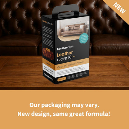 Furniture Clinic Leather Cleaning Wipes | 80 Count | 4-in-1 Clean, Nourish, Condition, & Restore Leather & Vinyl Furniture, Handbags, Jackets, Car Seats, Interiors & More | Residue & Streak-Free